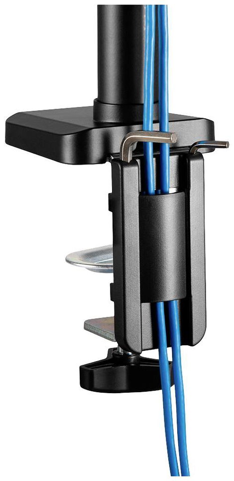 Neomounts DS70-750BL2 2 részes Monitor asztali tartó 43,2 cm (17) - 68,6 cm (27) Dönthető + forgatha 12. kép