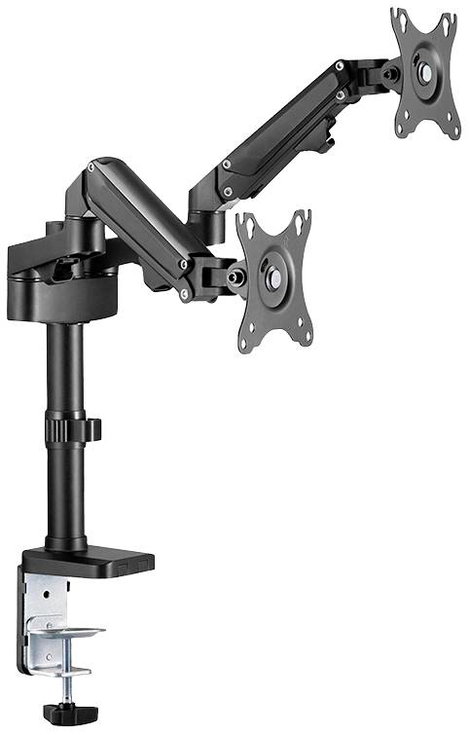 Neomounts DS70-750BL2 2 részes Monitor asztali tartó 43,2 cm (17) - 68,6 cm (27) Dönthető + forgatha 3. kép