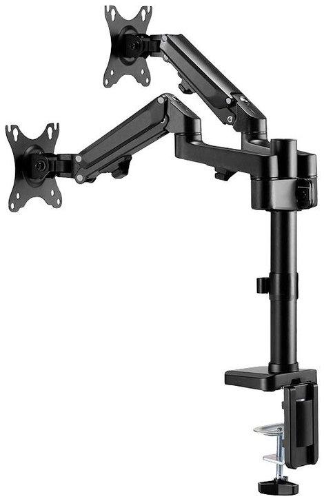 Neomounts DS70-750BL2 2 részes Monitor asztali tartó 43,2 cm (17) - 68,6 cm (27) Dönthető + forgatha 6. kép