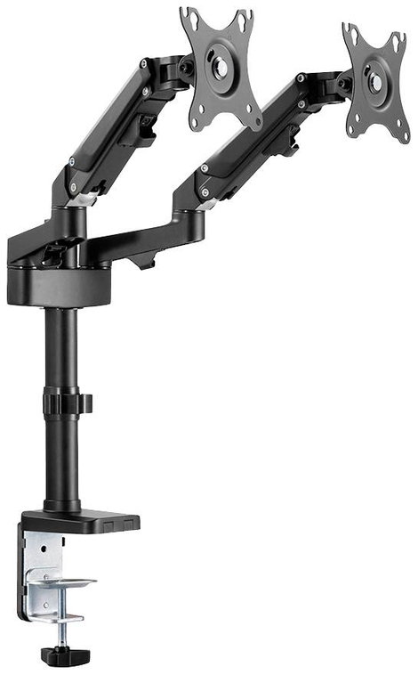 Neomounts DS70-750BL2 2 részes Monitor asztali tartó 43,2 cm (17) - 68,6 cm (27) Dönthető + forgatha 7. kép