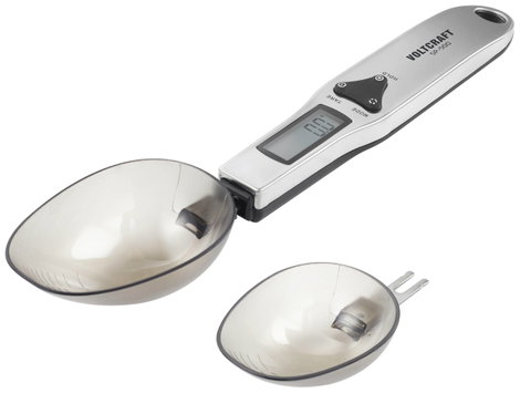 VOLTCRAFT VC-12607925 SP-500 Kanálmérleg Mérési tartomány (max.) 500 g Leolvashatóság 0.1 g Nemesacé