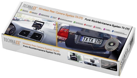 Technaxx TX-170 Rádiójel vezérlésű tolatást segítő videórendszer Automatikus nappali-/éjjeli átkapcs 3. kép