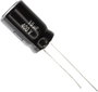 Elektrolit kondenzátor, radiális, álló, RM 5 mm 100 µF 160 V 20 % Ø 12,5 mm Panasonic EEU-EE2C101 bélyegkép