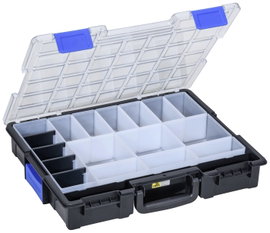 Allit EuroPlus Pro K44.76/19 Rendszerező hordtáska (H x Sz x Ma) 440 x 355 x 76 mm Rekeszek: 17 Tart