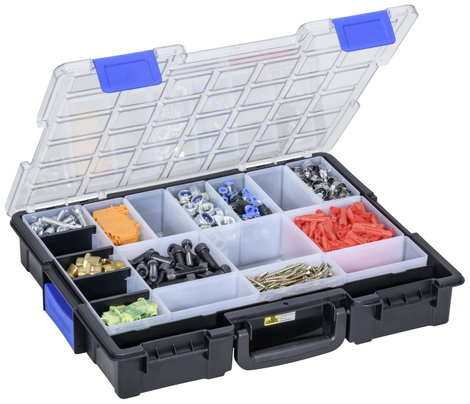 Allit EuroPlus Pro K44.76/19 Rendszerező hordtáska (H x Sz x Ma) 440 x 355 x 76 mm Rekeszek: 17 Tart 4. kép