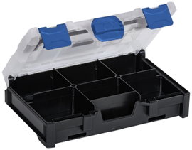 Allit EuroPlus MetaBox mini 63 Rendszerező hordtáska (H x Sz x Ma) 250 x 167 x 63 mm Rekeszek: 6 Tar