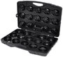 KS Tools 150.9350 3/8" -os olajszűrő kulcskészlet, 30 db bélyegkép