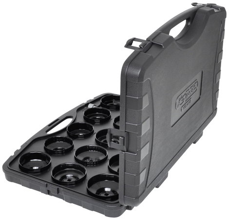 KS Tools 150.9350 3/8" -os olajszűrő kulcskészlet, 30 db 2. kép