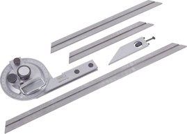 Horex 2410522 Szögmérő készlet 5 részes készlet 180 °