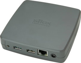 Silex Technology DS-700AC WLAN USB-s szerver LAN (10/100/1000 MBit/s), WLAN 802.11 b/g/n/a/ac