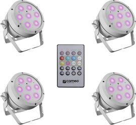 Cameo ROOT PAR 4 WH SET 1 LED-es PAR fényszóró LED-ek száma: 7 4 W Fehér