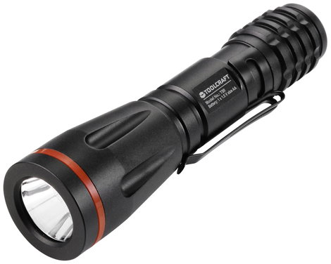 TOOLCRAFT T50 LED Munkalámpa Övcsíptetővel Elemekről üzemeltetett 50 lm 47 g 3. kép
