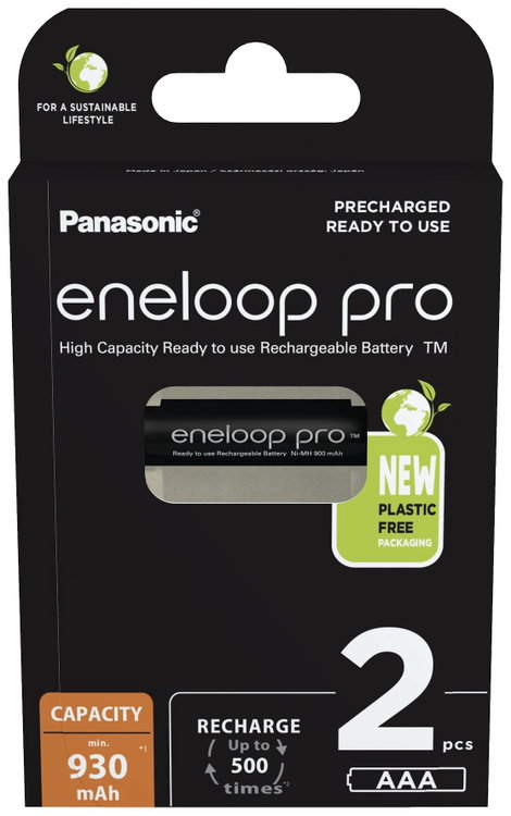 Panasonic eneloop pro HR03 Mikroakku NiMH 930 mAh 1.2 V 2 db