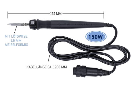 Ersa i-TOOL TRACE Forrasztópáka 24 V 150 W 2. kép