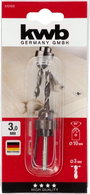 kwb 513103 Feltűzhető süllyesztő 5 részes 3 mm 5 db 2. bélyegkép