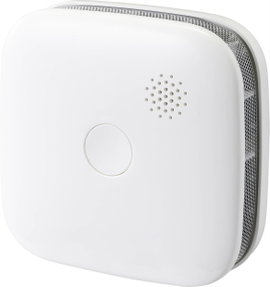 Vezeték nélküli füstjelző, hálózatba köthető, elemes, Sygonix SY-5040174