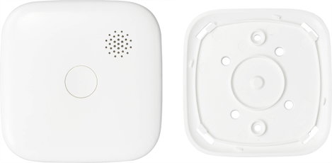 Vezeték nélküli füstjelző, hálózatba köthető, elemes, Sygonix SY-5040174 3. kép