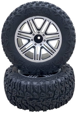 Reely RE-7582929 Alkatrész Komplett kerekek, középső/hátsó, 212g