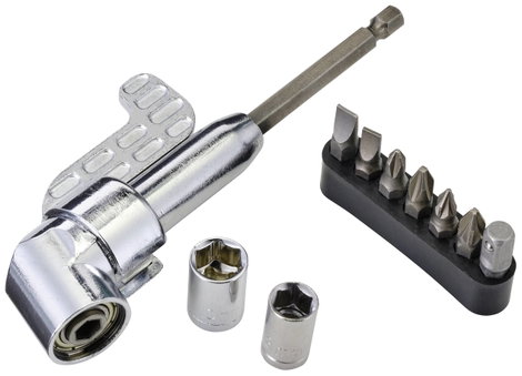 2521675 Sarokcsavarhúzó rögzítési hossza 135 mm meghajtó 1/4" (6,3 mm) 128 cm 5. kép