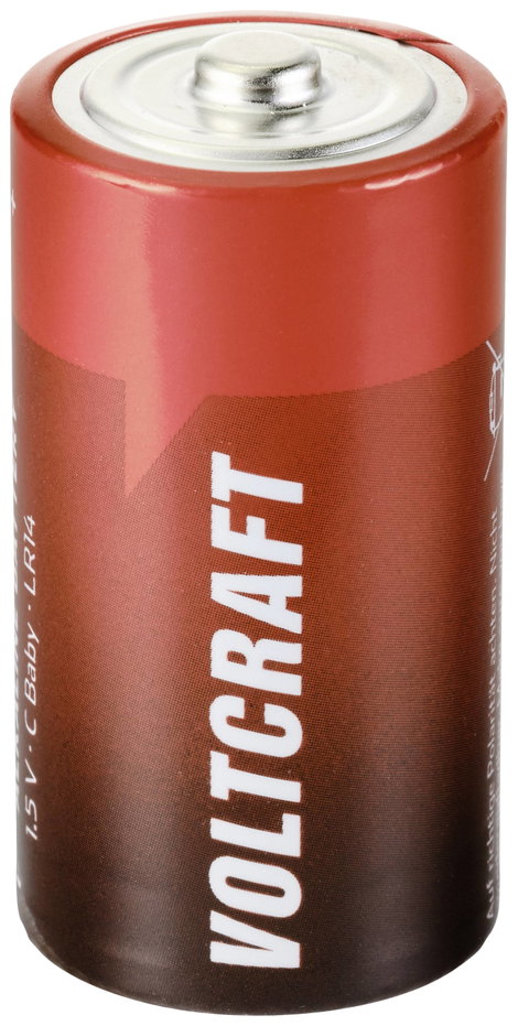 Babyelem VOLTCRAFT Industrial LR14 Alkáli mangán 1.5 V 7500 mAh 2 db 2. kép