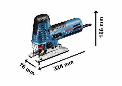 Bosch Professional GST 160 CE Beszúró fűrész 0.601.517.000 Hordtáskával 800 W 2. kép