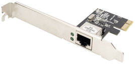 Digitus DN-10130-1 Hálózati kártya 1 GBit/s RJ45, PCI-Express