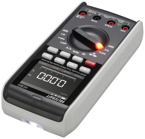 Digitális kézi multiméter CAT III 1000 V, CAT IV 600 V, Voltcraft VC851 5. kép