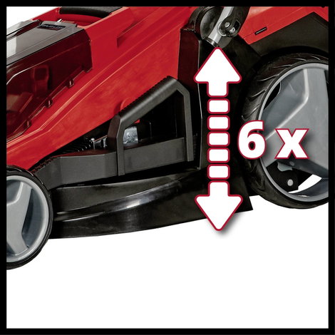 Einhell GE-CM 36/43 Li M-Solo Power X-Change Akku Fűnyíró Hásó kidobó, Mulcsozó funkció, Akku nélkül 5. kép