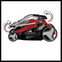Einhell GE-CM 36/43 Li M-Solo Power X-Change Akku Fűnyíró Hásó kidobó, Mulcsozó funkció, Akku nélkül 6. bélyegkép