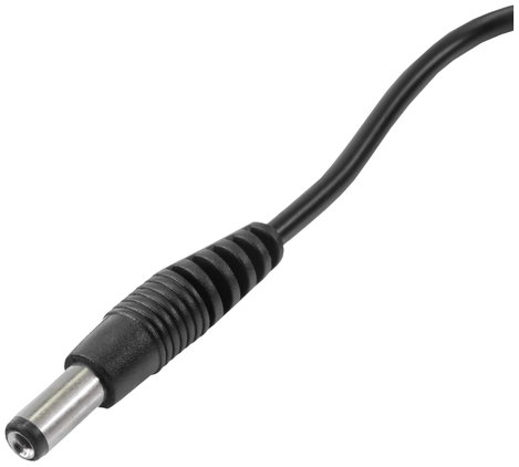 Akyga USB töltőkábel DC dugó, 5,5 mm-es 0.80 m Fekete AK-DC-01