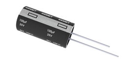 Kemet Elektrolit kondenzátor 2 mm 100 µF 6.3 V 20 % (Ø x Ma) 5 mm x 11 mm 1 db