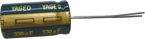 Kemet Elektrolit kondenzátor 2 mm 100 µF 6.3 V 20 % (Ø x Ma) 5 mm x 11 mm 1 db 2. kép