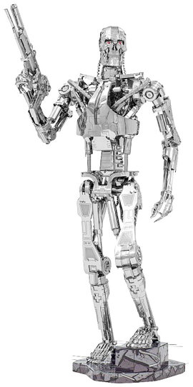 Metal Earth Iconx Terminator - T-800 Endoskeleton Fém építőkészlet