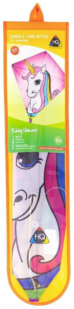 HQ Egy zsinóros Sárkány Eddie Unikornis Fesztáv 680 mm Szélerősség 2 - 5 bft 2. kép