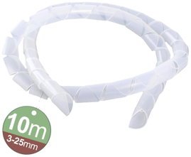 Quadrios 2111C141 2111C141 Spiráltömlő 3 - 25 mm Fehér 1 készlet