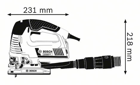 Bosch Professional GST 160 BCE Beszúró fűrész 0.601.518.000 800 W 2. kép