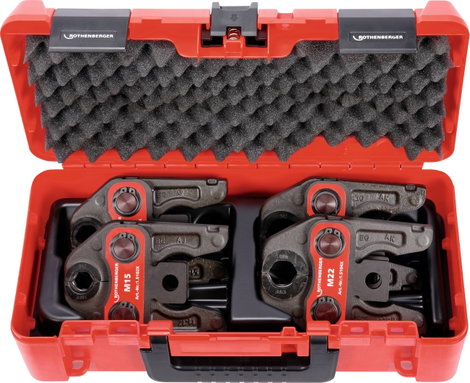 Rothenberger Standard préspofa készlet M15 - 18 - 22 - 28 mm 015062X