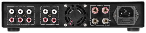 Renkforce RF-WAM-300 Sztereo erősítő 2 x 50 W Fekete Bluetooth®, USB 3. kép