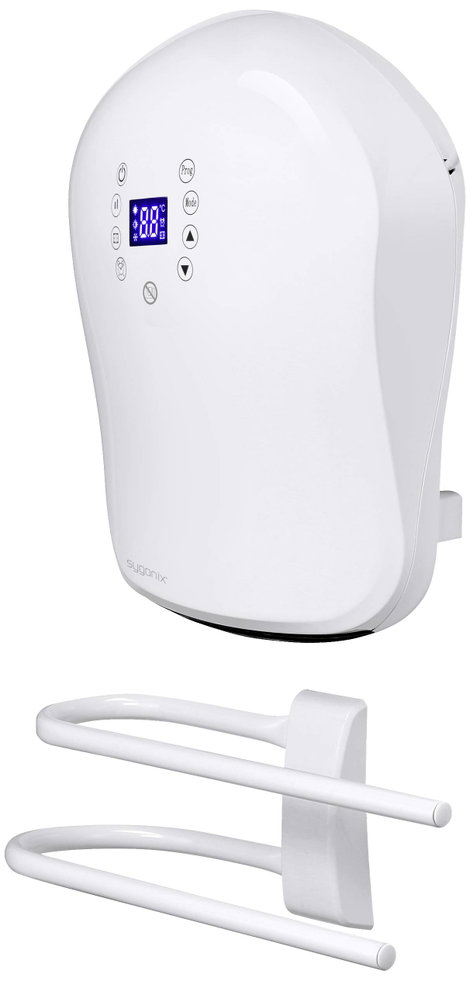 Fürdőszobai gyorsfűtő 1000 W/2000 W, fehér, Sygonix SY-5050586 WM-FH-W001 3. kép
