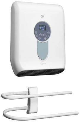 Fürdőszobai gyorsfűtő 1000 W/2000 W, fehér, Sygonix SY-5050590 WM-FHSq-W002