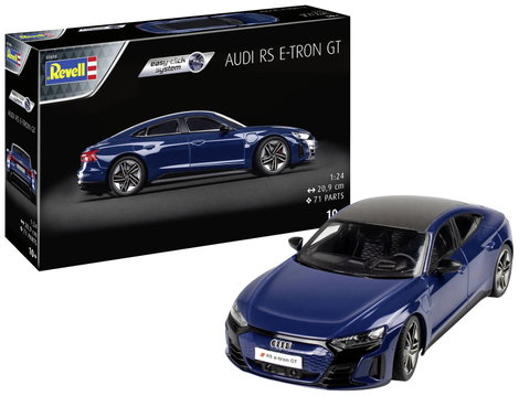 Revell 07698 easy-click Audi e-tron GT Autómodell építőkészlet 1:24 2. kép