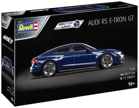Revell 07698 easy-click Audi e-tron GT Autómodell építőkészlet 1:24 3. kép