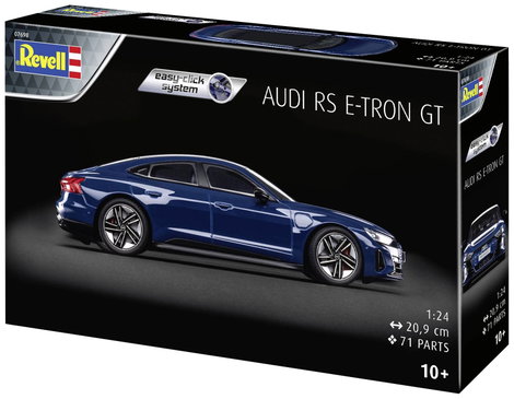 Revell 07698 easy-click Audi e-tron GT Autómodell építőkészlet 1:24 5. kép