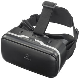 VR szemüveg okostelefonokhoz gombbal, fekete, Renkforce RF-VRG-200