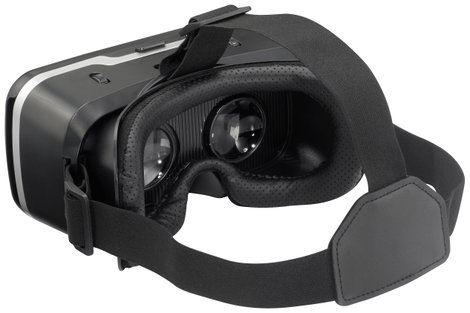 VR szemüveg okostelefonokhoz gombbal, fekete, Renkforce RF-VRG-200 4. kép