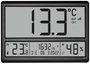 TFA Dostmann 60.4523.01 Rádiójel vezérlésű Falióra 360 mm x 235 mm x 28 mm Fekete Nagy kijelző bélyegkép