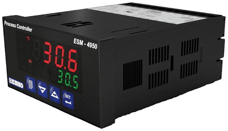 Emko ESM-4950 2 pontos, P, PI, PD, PID Univerzális szabályozó Pt100 -200 - +1700 °C Relé, 5 A (H x S 2. kép