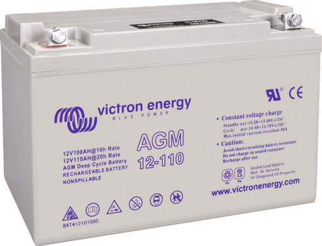 Victron Energy Blue Power BAT412101104 Szolár akku 12 V 110 Ah Ólom-zselés (Sz x Ma x Mé) 330 x 220