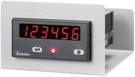 Beépítő DIN keret, foglalat számláló modulokhoz kapcsolószekrényekbe 96 x 48mm Kübler Codix G.300.00