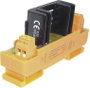 DC/AC szilárdtest relé, 10A, bemenet 15-32 V/DC, kimenet 250 V/A, PFE240D25 bélyegkép
